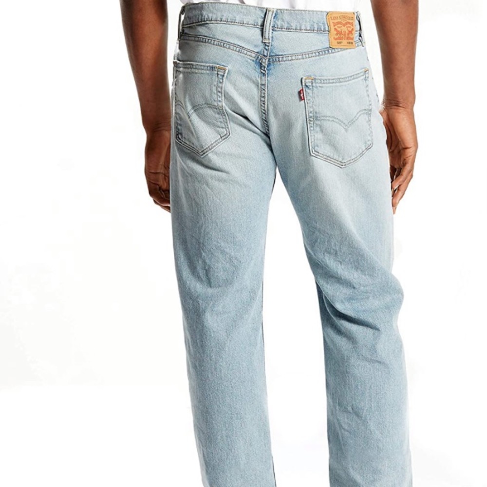 Vintage 80s Mens Levis 505 Light Wash 34x29